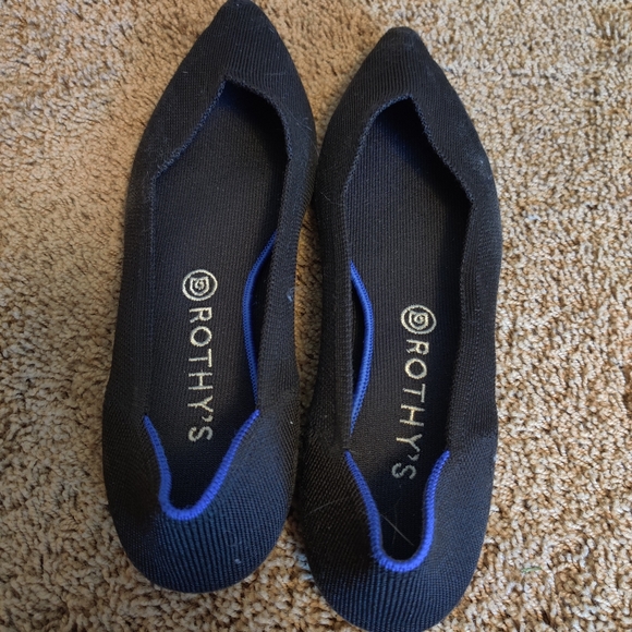Rothy's Shoes - Black Rothys Points - Women's 10.5